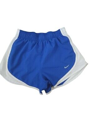 Nike Tempo Royal Blue and White Running Shorts XS Women Athletic Gym Activewear